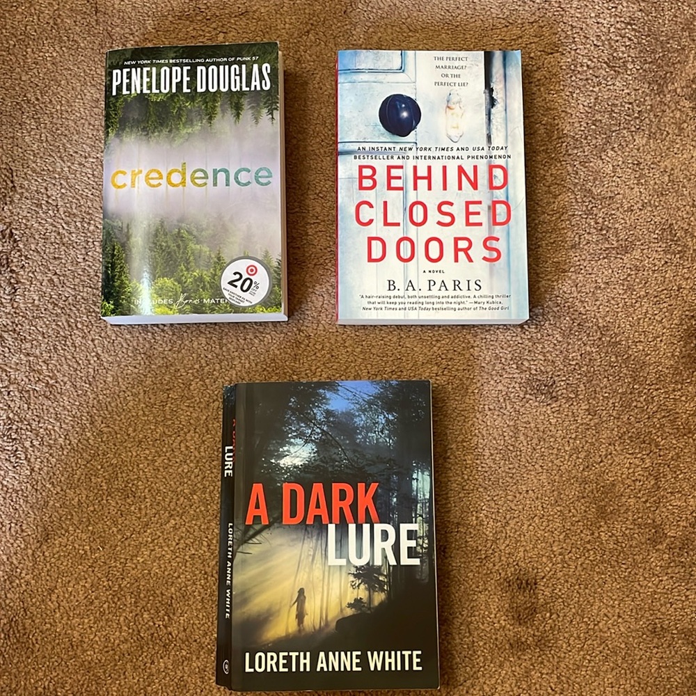 Thriller books